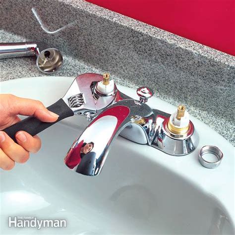 how to stop a bathroom sink from leaking|How to Fix a Bathroom Faucet Leak 